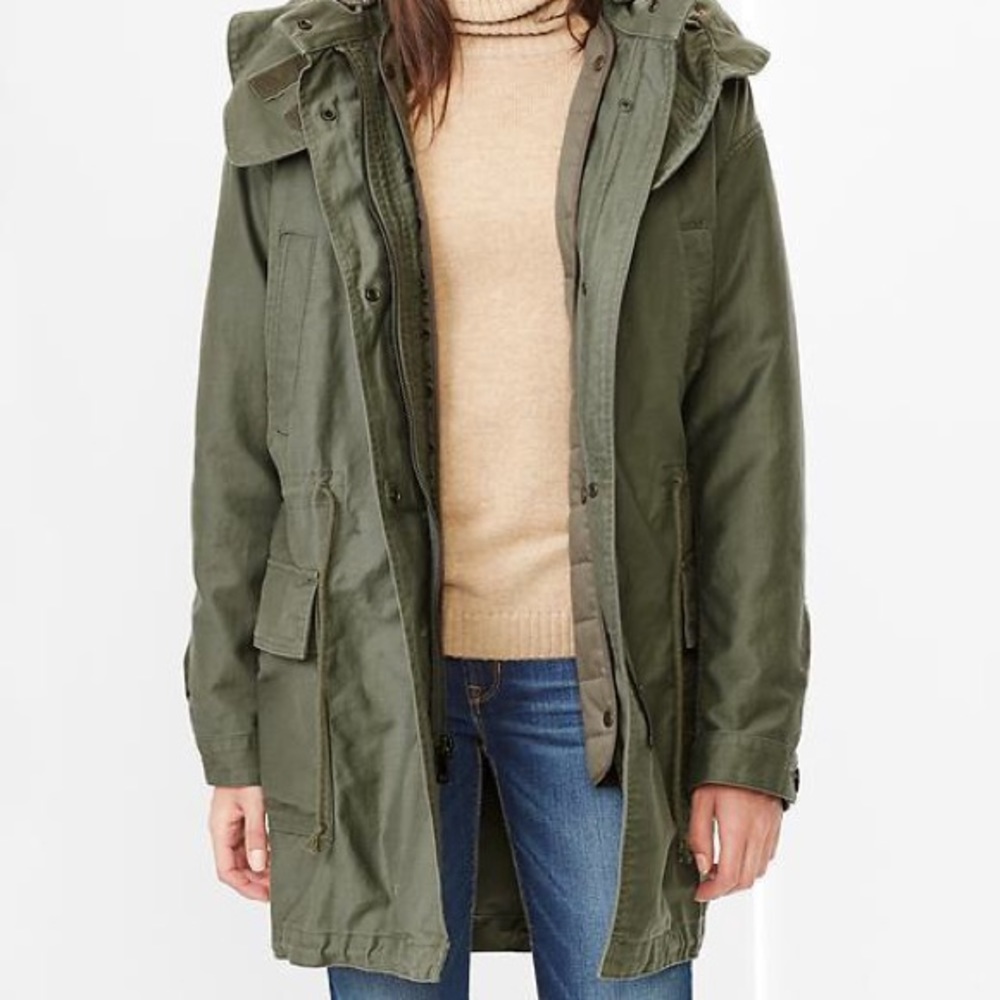 Gap Long Utility Jacket